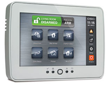 DSC TouchScreen Security Interface